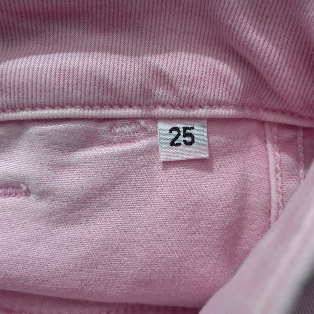 Amo Denim Easy Army Trouser Pants Pink Size 25 - Picture 10 of 13